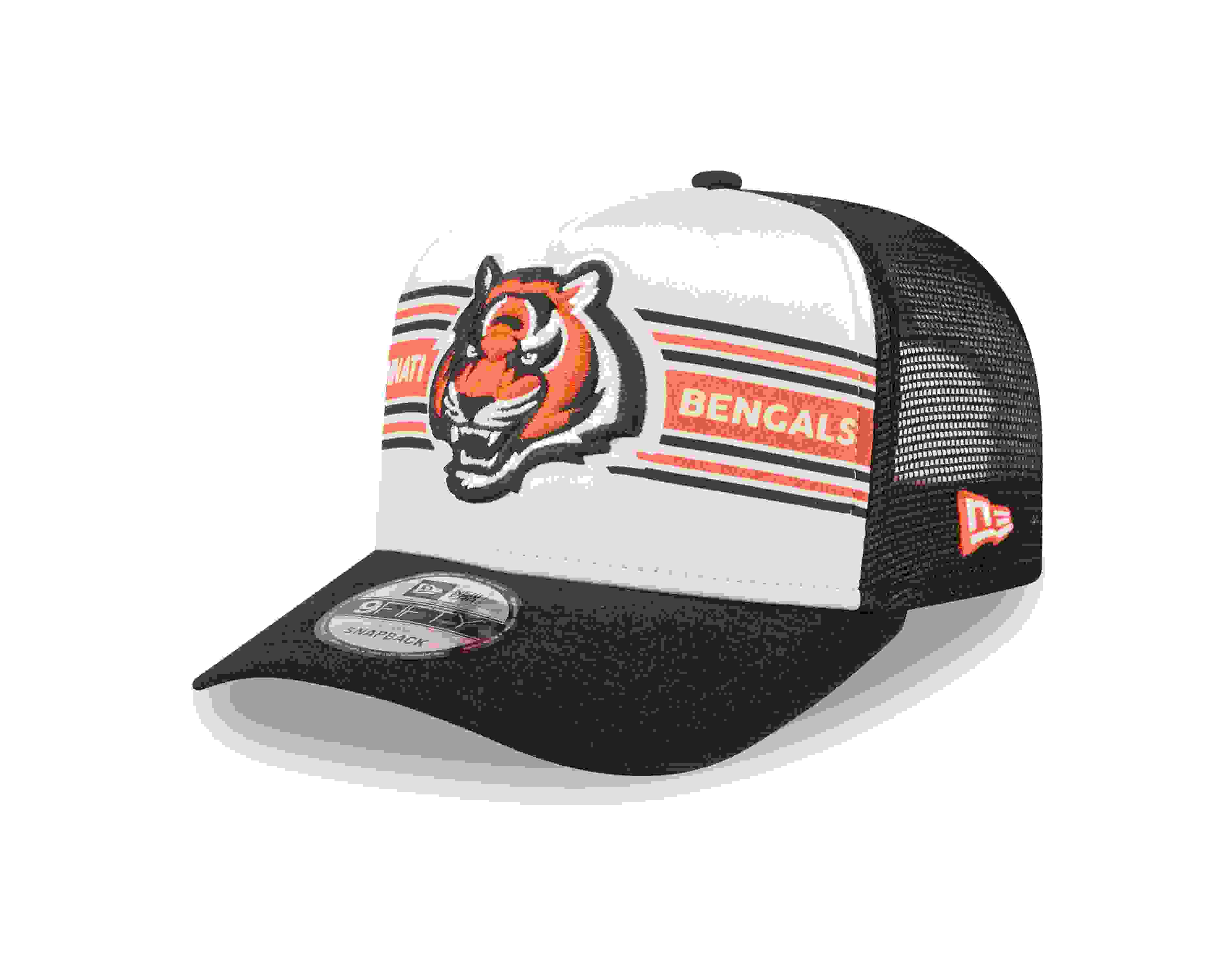 New Era Cincinnati Bengals 9FIFTY Banner Orange Snapback Hat